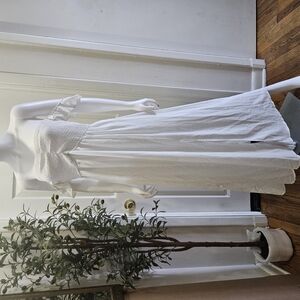 Elegant White Off-Shoulder Dress